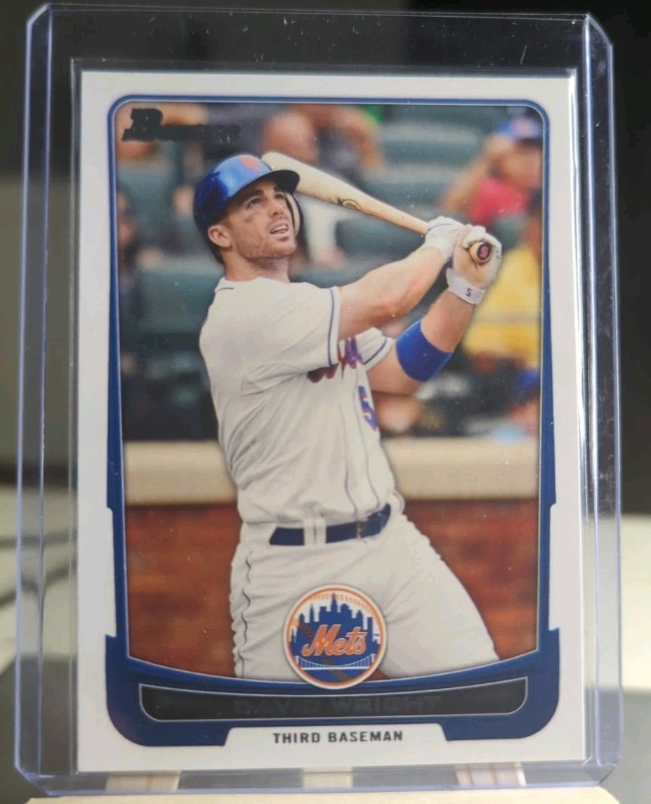 David Wright 2012 Bowman Baseball #86 New York Mets #SNYM
