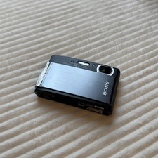 Sony CyberShot DSC-T300 10.1mp Digital Camera Tested Working One Battery