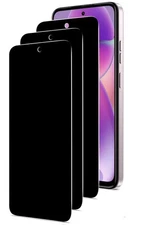 3 Pack Privacy Tempered Glass Screen for Motorola Moto G Stylus 5G 2025 Anti-Spy