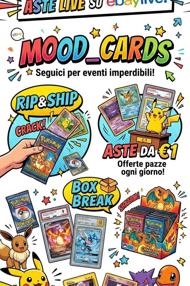 Rip & Ship - BOX BREAK - Gradate e Aste da €1