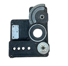 Mitchell NC 35mm Rear Camera Shutter Control Casting counter port w/Gears