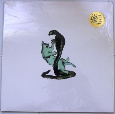 2x Les Savy Fav  The Cat And The Cobra + Go Forth Vinyl LP Album Frenchkiss