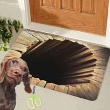 Muti-Design 3D Rugs Optical Illusion, Get Scared, Rug That Looks Like a Hole