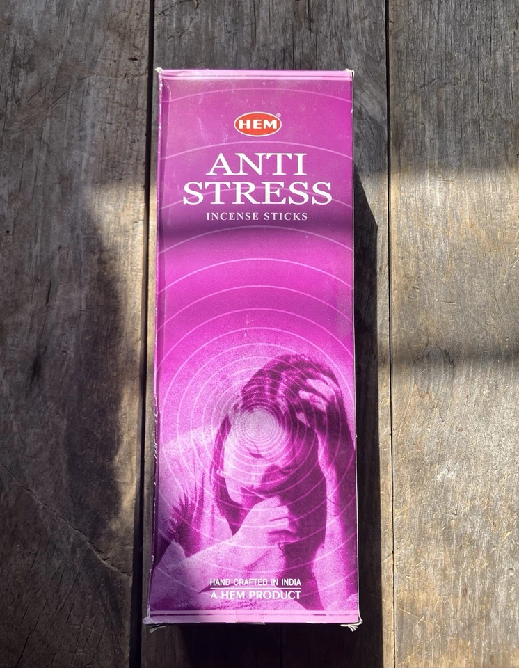 Caja de incienso antiestrés dobladillo de 6 X 20 = 120 varillas Foto 3 de 3