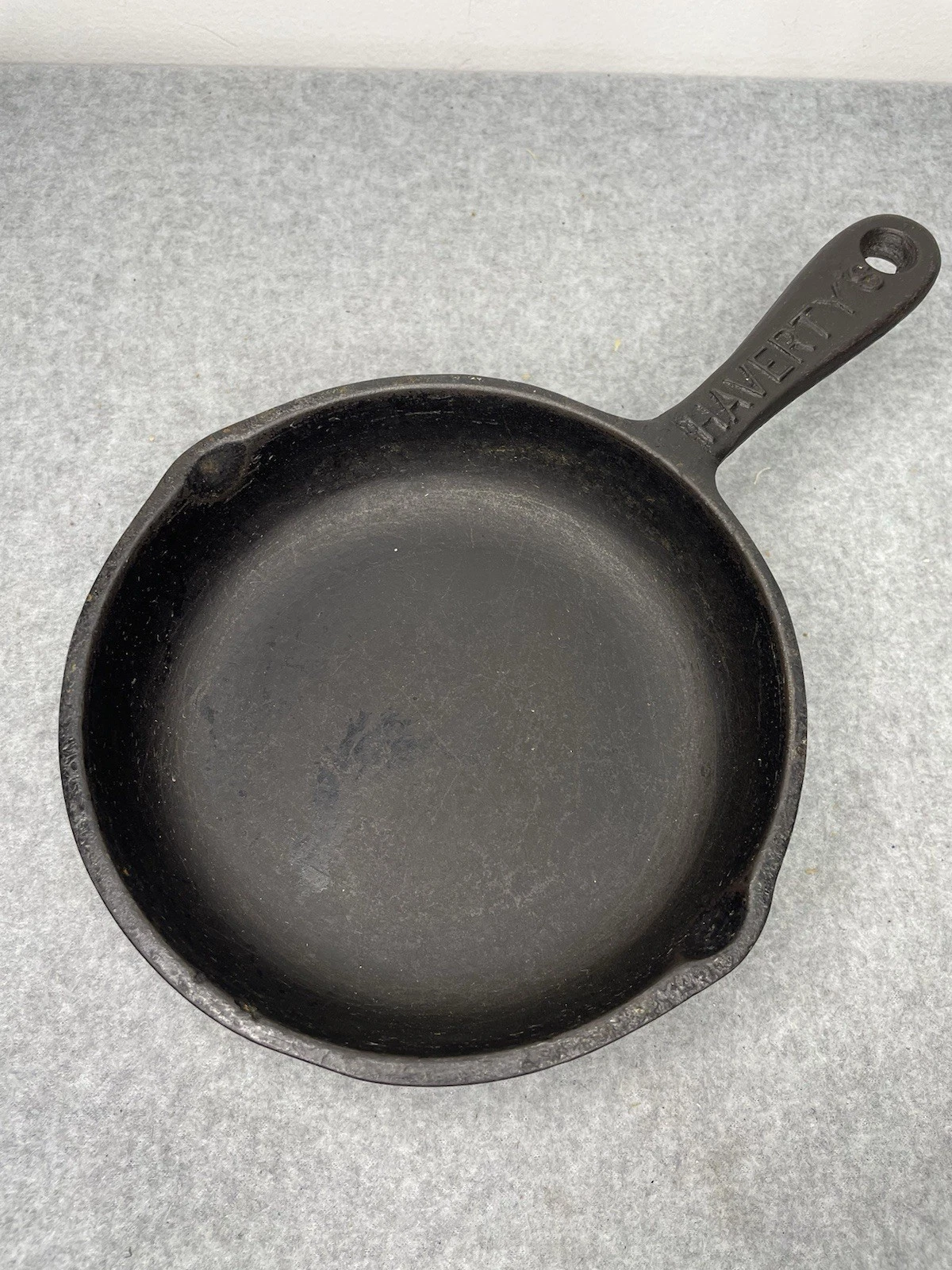 BSR Haverty’s Advertisement Cast Iron Skillet No 3 Rare