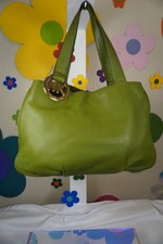 Michael Kors Lime Green Pebbled Leather Hobo ...