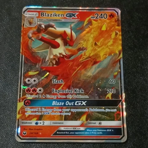 Blaziken-GX Celestial Storm #153