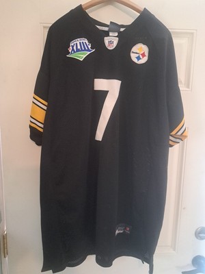 NFL Steelers B.Roethlisberger 7 ジャージ M Ben Roethlisberger #7 Pittsburgh Steelers NFL 2006 Super