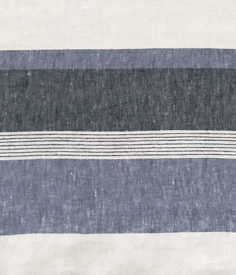 Hotel Collection Linen FULL/QUEEN Duvet Cover Zipper Closure Lightly Used - Image 3 of 4