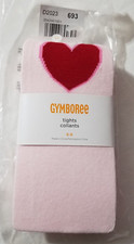 Gymboree Girls Size 6-8 Valentine Cutie Tights NWT