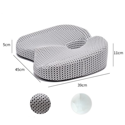 Slow Rebound Memory Foam Car Seat Cushion | Ergonomic Support & Pressure Relief