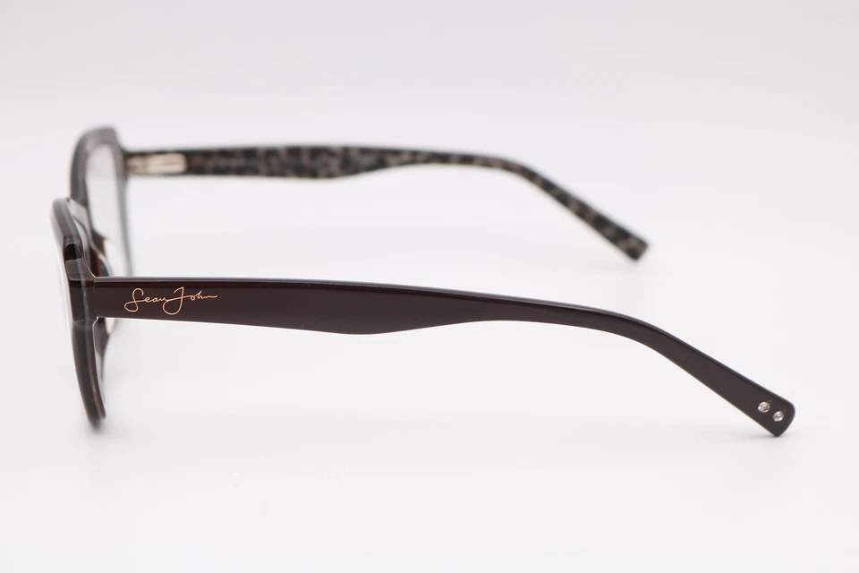Sean John Sjlo6022 210 Brown Cat Eye Eyeglasses Frames 54-18-140 - Image 2 of 4