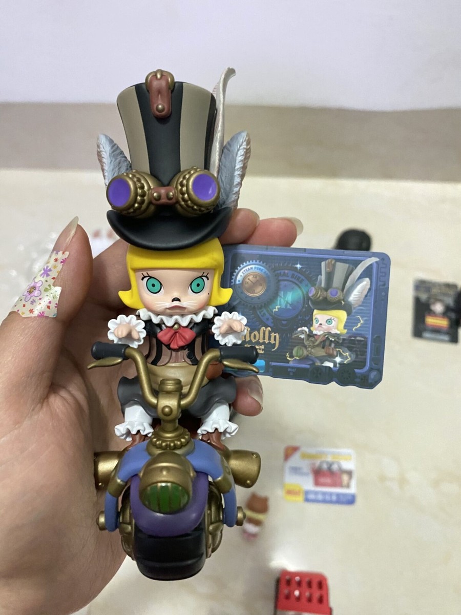 POP MART x KENNYSWORK Molly Steam Punk Animal Bike Wolf POP MART x KENNYSWORK Molly Steam Punk Animal Bike Wolf