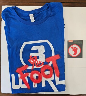 Neca Loot Crate TMNT Spirit of Splinter Box Channel 3 Foot T-Shirt Patch New XL