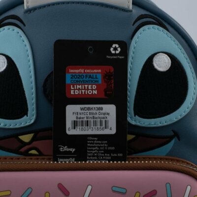 NYCC Loungefly Disney Lilo And Stitch Baker Mini Backpack 