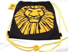 The Lion King Broadway VIP Drawstring Cinch Bag - NWT Tote Backpack - Disney