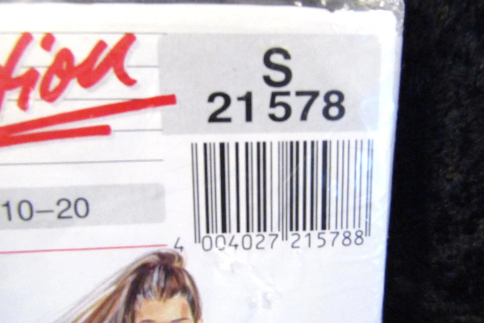 Young Collection Womens Top/Shirt Sewing Pattern S21578 Sz 10-20 Uncut 1990s - Image 3 of 4