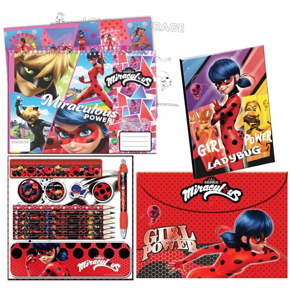 Comprar Livro Adesivos e Atividades Miraculous Ladybug