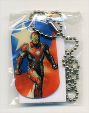 2016 Marvel's CAPTAIN AMERICA: CIVIL WAR Dog Tag Necklace Single 2/15 IRON MAN