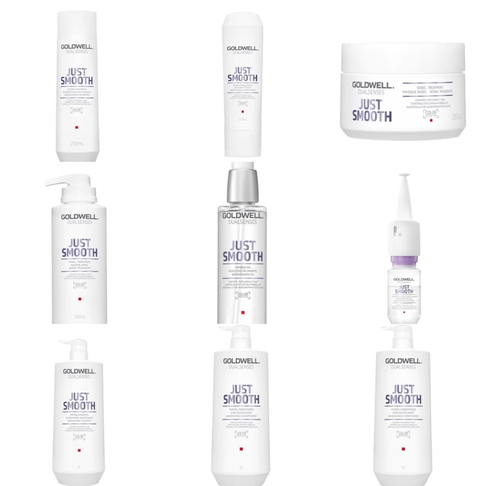 Goldwell Dualsenses Just Smooth Shampoo,Conditioner And Treatment-Options