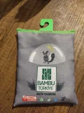 Bamboo Charcoal Air Purifying Filter Bag / Air Deodorizer Natural -Bambu TURKIYE