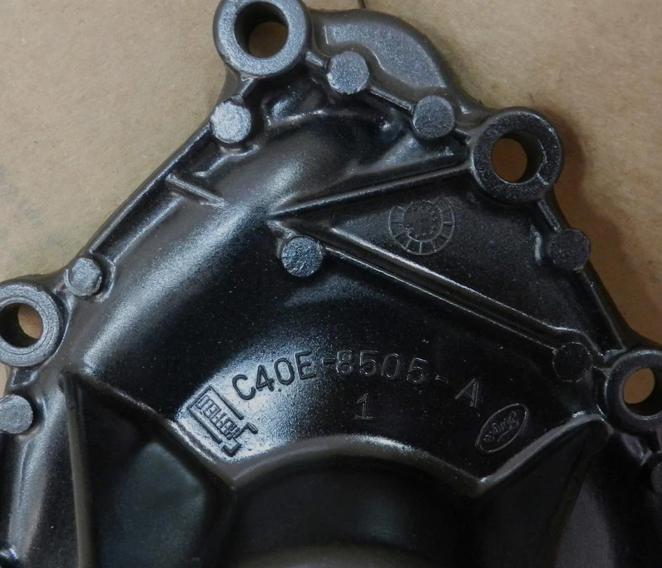 Ford Mustang Mercury Comet 289 V8 1963-64 reconstruido bomba de agua HI-PO C4OE-8505A Foto 3 de 4