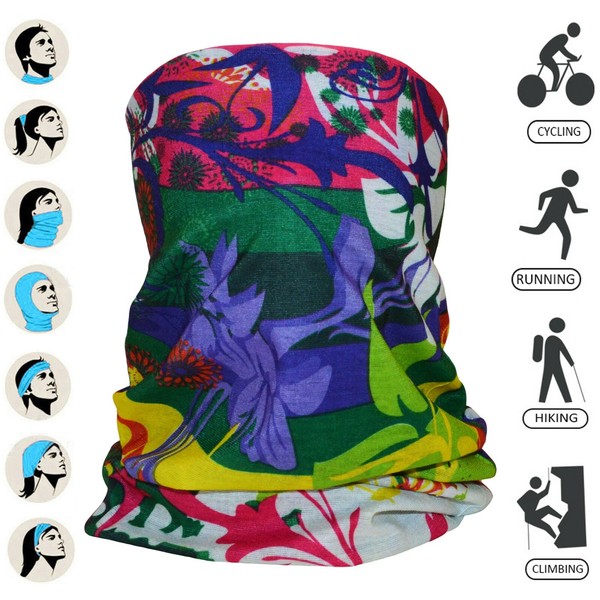 Multifunktionstuch Kopfbedeckung Schlauchschal Maske Halstuch Fahrrad Stirnband-image