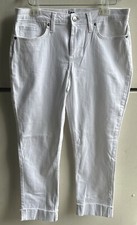 Vintage Lee Riders Ivory/White Stretch Relaxed Fit 5 Pockets Long Legs Jeans 8