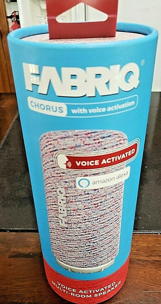 FABRIQ Chorus Bluetooth Wireless Portable Voice Speaker Alexa NEW