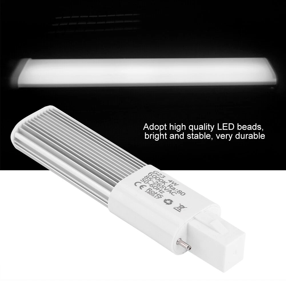 Led Lamp Cool White G23 4W 2 Pin LED Compact Lamp Energy Saving