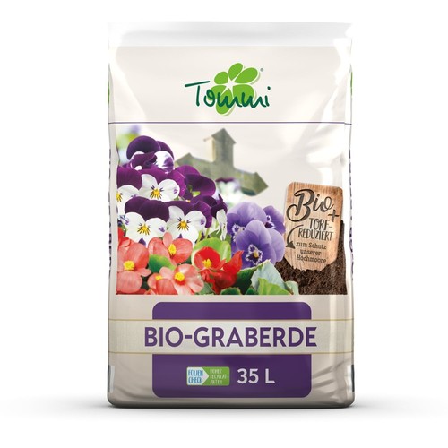 Bio Graberde Erde Grabstätte Grab Friedhof Beet Abdeckerde Pflanzerde 35l Sack - Bild 2 von 5