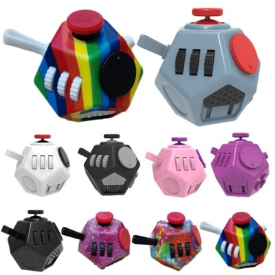 Figit Fidget Würfel Fiddle Spielzeug Figet Stress Relief Würfel Erwachsene Neu