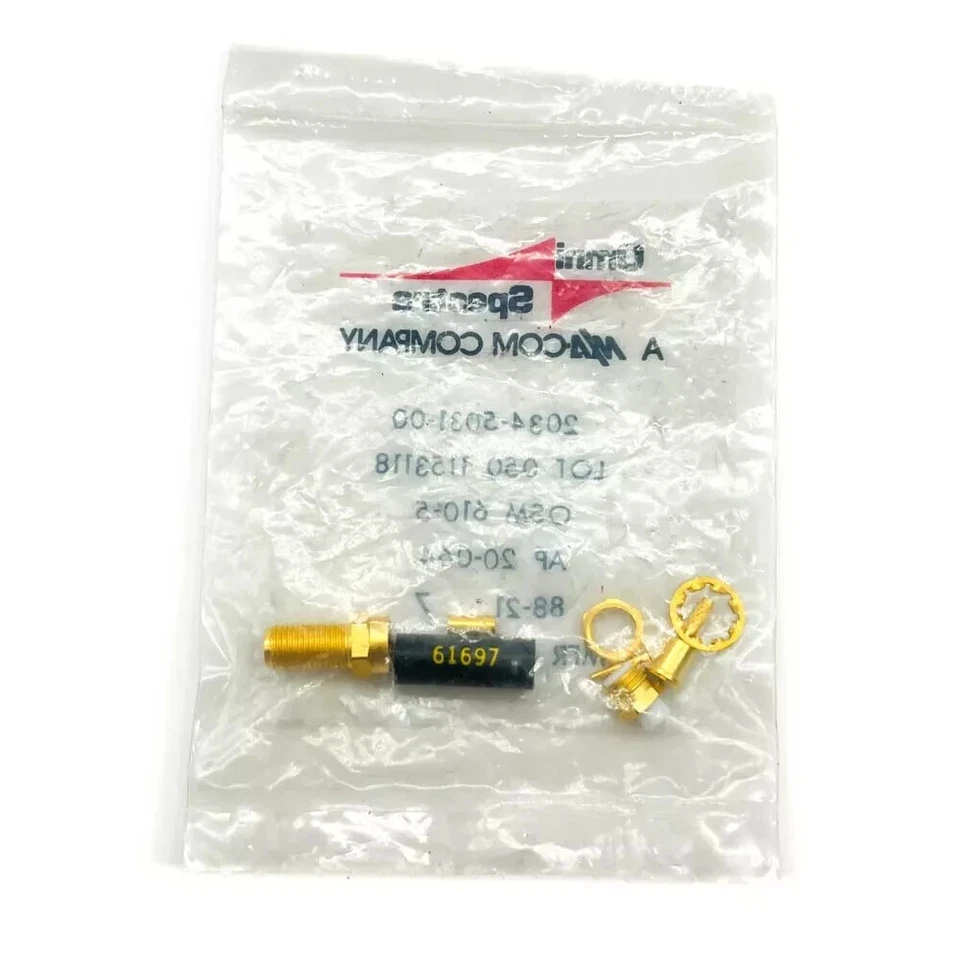 Omni Spectra 2034-5031-00 RF Coaxial Connector Panel Mount Jack Bulkhead - Image 2 of 4