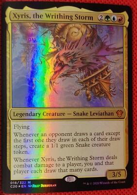 Xyris The Writhing Storm Never Played Foil Mtg Commander Ikoria C Ebay