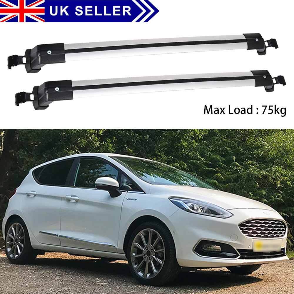 For Ford Fiesta MK6 MK7 2014-2024 Roof Rack Cross Bars Luggage Carrier UK