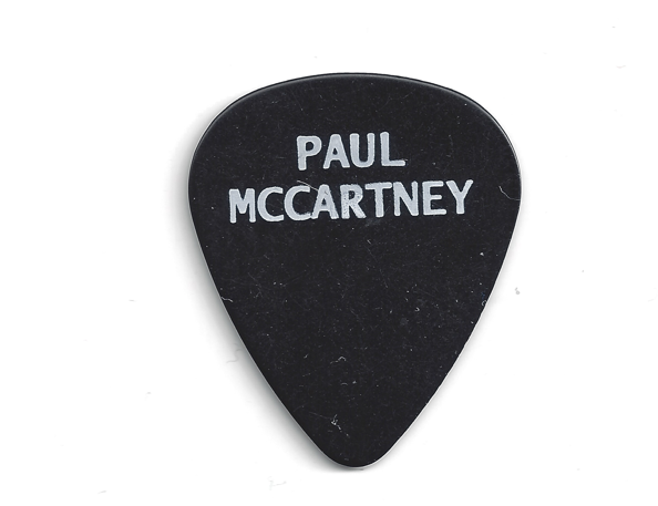 Linda McCartney Paul McCartney ギターピック PAUL MCCARTNEY GUITAR PICK BEATLES 09/22/2012 CONCERT STAGE