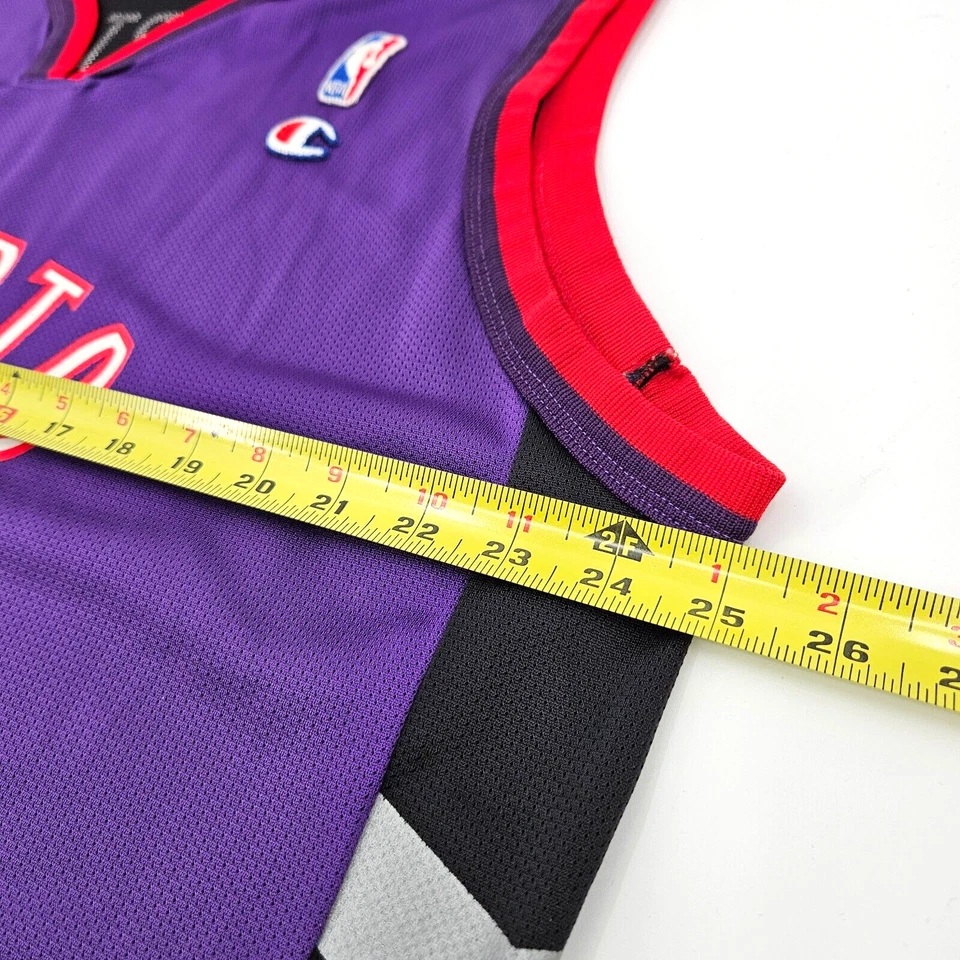 Camiseta deportiva de baloncesto vintage de los Toronto Raptors Vince Carter campeón de la NBA 44 grande Foto 4 de 4