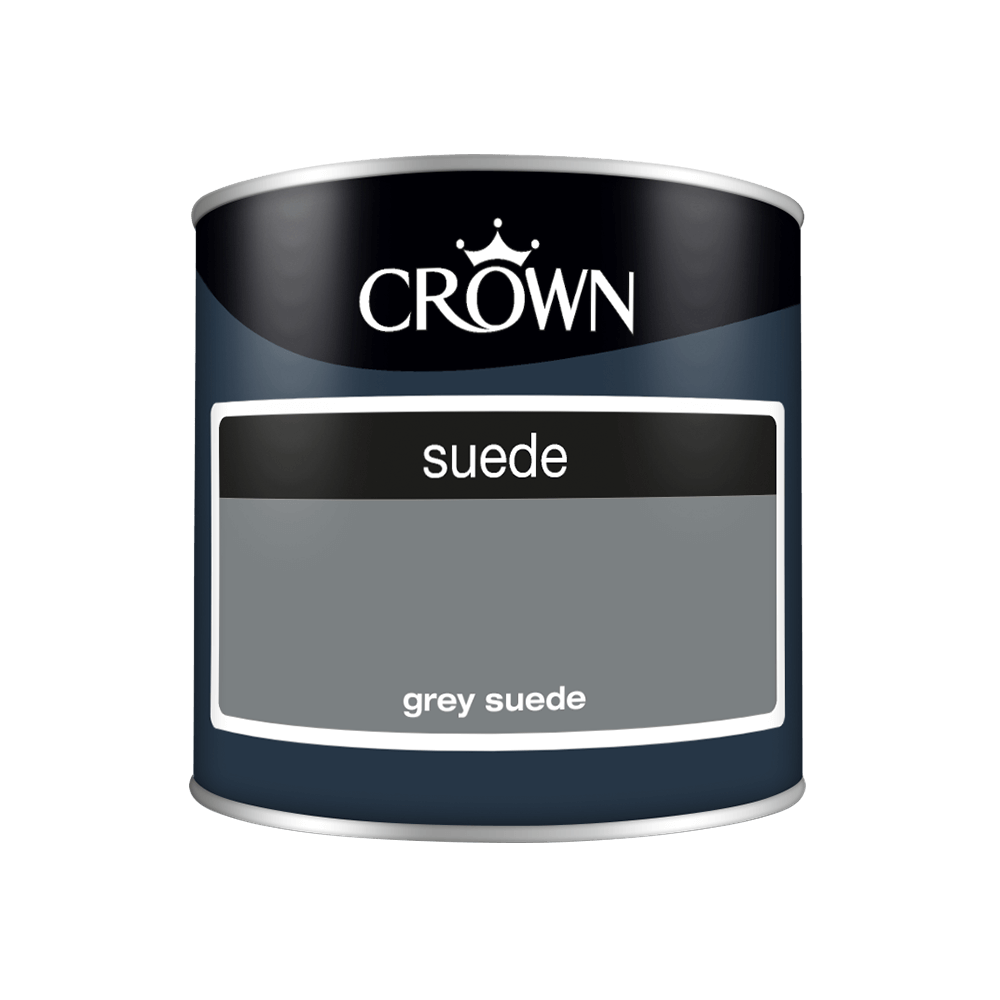 Crown Suede Textured Emulsion Grey Suede Paint 125ml eBay
