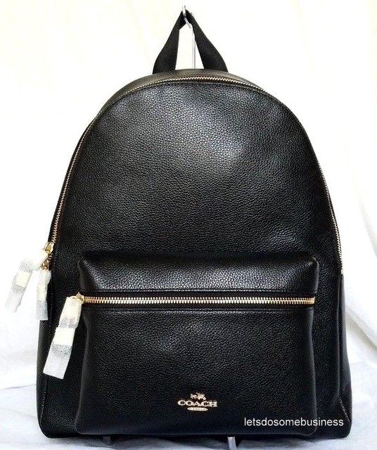 coach large charlie backpack