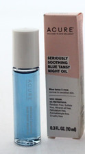6-PACK / Acure Seriously Soothing Blue Tansy Night Oil - Travel Size 0.3 oz 