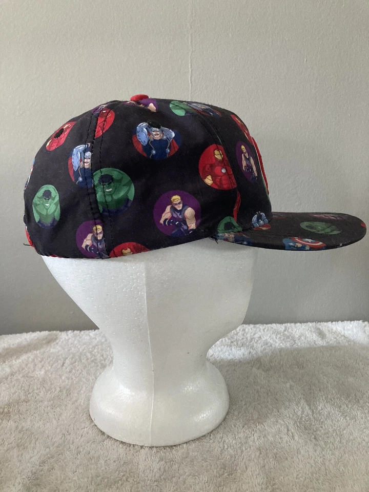 Marvel Avengers Snapback Kids Youth Hat Cap, Captain America,Hulk,Thor,Iron Man - Image 4 of 4