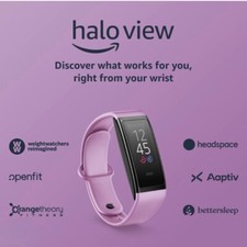 Amazon Halo View Fitness Tracker Color Display Tracking Heart Rate Activity S/M