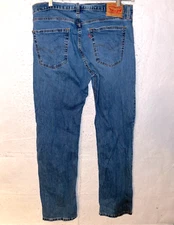 Levis 559 Mens Blue Jeans Denim Relaxed Fit 36x34