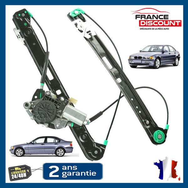 Elektrische Fensterheber Mechanismus Vorne Links FüR BMW Serie 3 E46 51337020659-image