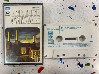PINK FLOYD Animals Kassette Tape Pigs On The Wing Dogs Sheep Pigs Three ..