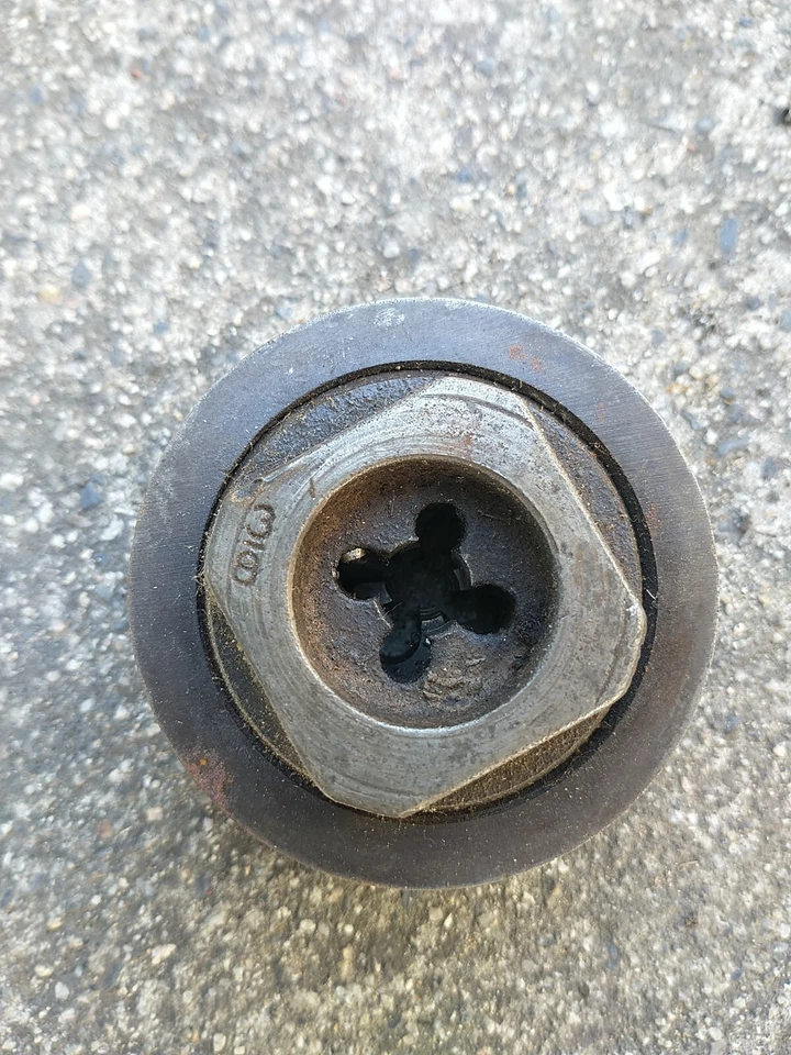 3/8" NC 16 Little Giant Pipe Threader Die Head 2 3/4" USA - Image 2 of 2