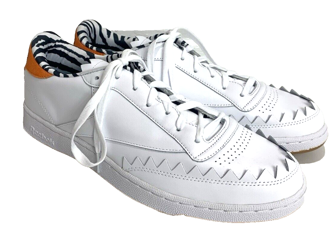 Reebok The Flintstones x The Jetsons Club C Shoes Mens 12 US White GX3972 100