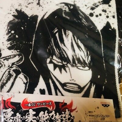 One Piece Corazon Donquixote Rosinante Sumire Ink Art Towel Handkerchief New Ebay