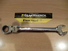 NEW GEARWRENCH FLEX HEAD SAE / METRIC RATCHETING COMBINATION WRENCH~CHOOSE SIZE