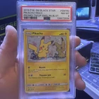 2019 Pokemon SM162 Pikachu Holo Black Star Promo Team Up PSA 8